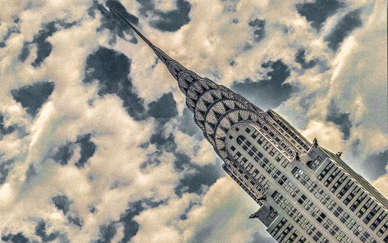 Chrysler in Clouds