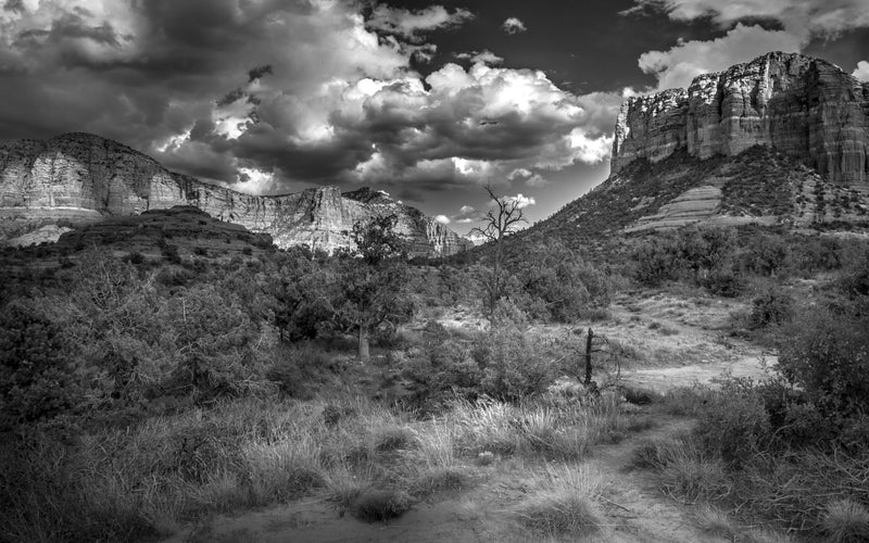 Sedona Three (B&W)