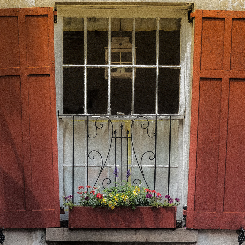 The Red Shuttered Window