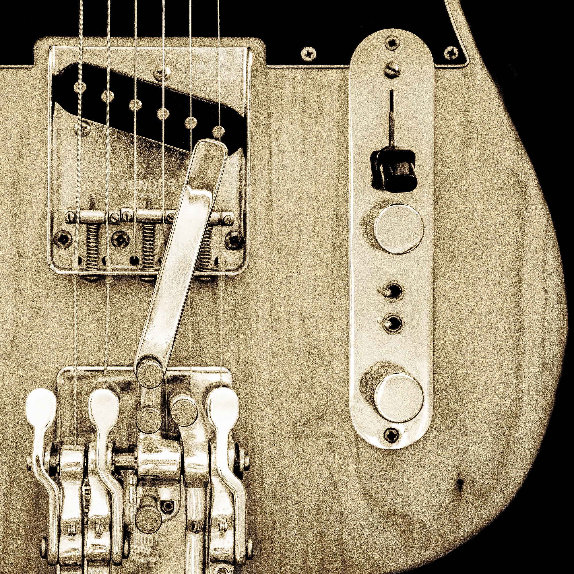 Fender Telecaster with Hipshot String Bending System